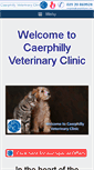 Mobile Screenshot of caerphillyvets.com